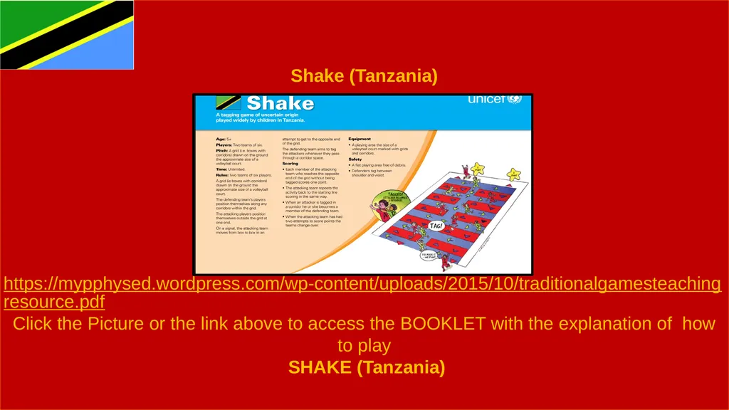 TEN GAMES FOR PHYSICAL EDUCATION FROM AROUND THE - slide 21 of 33