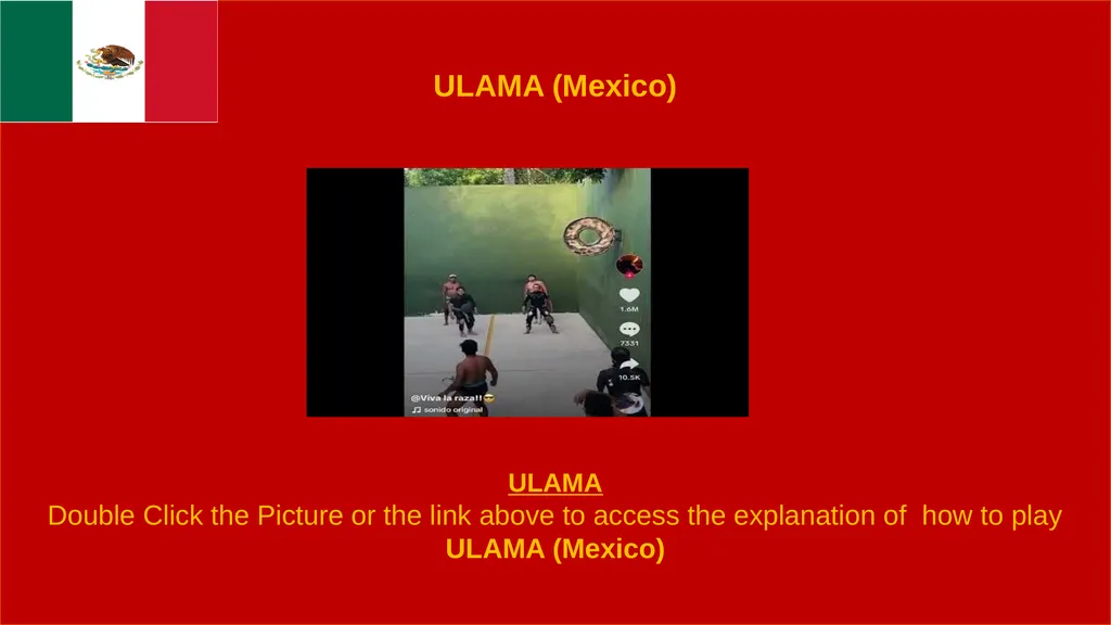 TEN GAMES FOR PHYSICAL EDUCATION FROM AROUND THE - slide 12 of 33