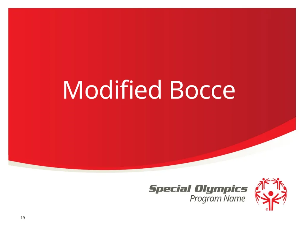Bocce 1 The Basics Sport season: April - June - slide 19 of 23