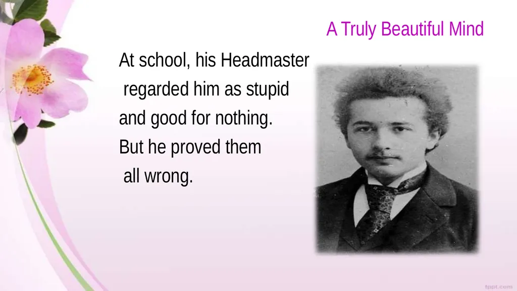 A Truly Beautiful Mind Class IX Prose THEME This - slide 7 of 18