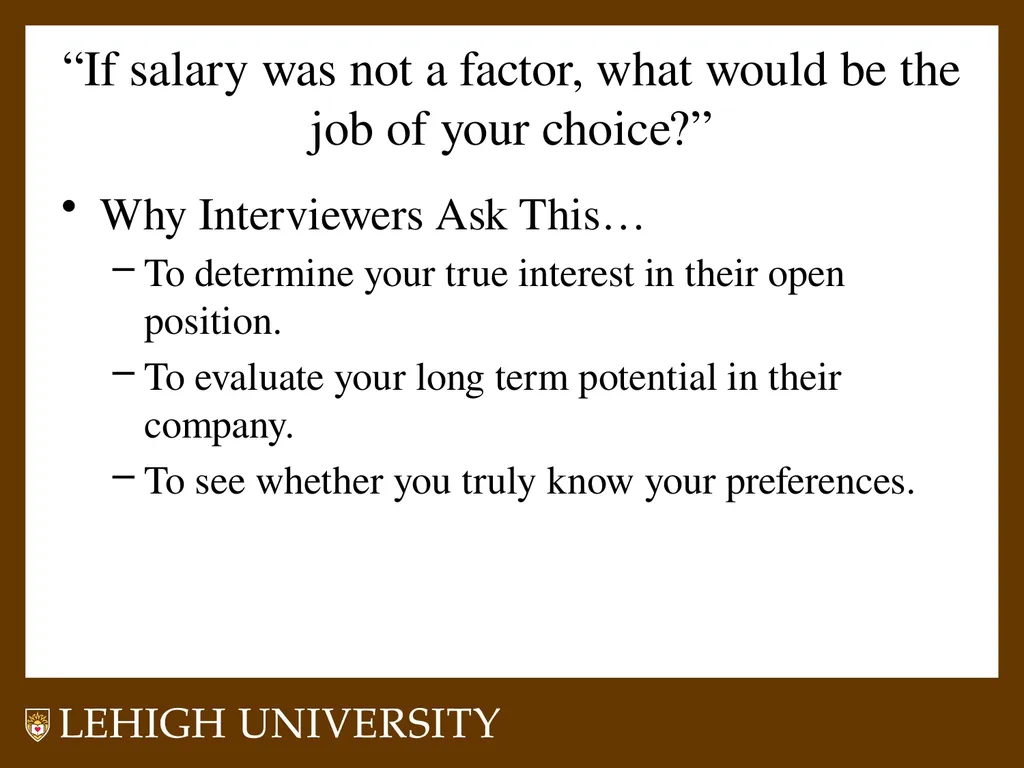 Some Common Interview Questions Exposed Lynn - slide 12 of 22