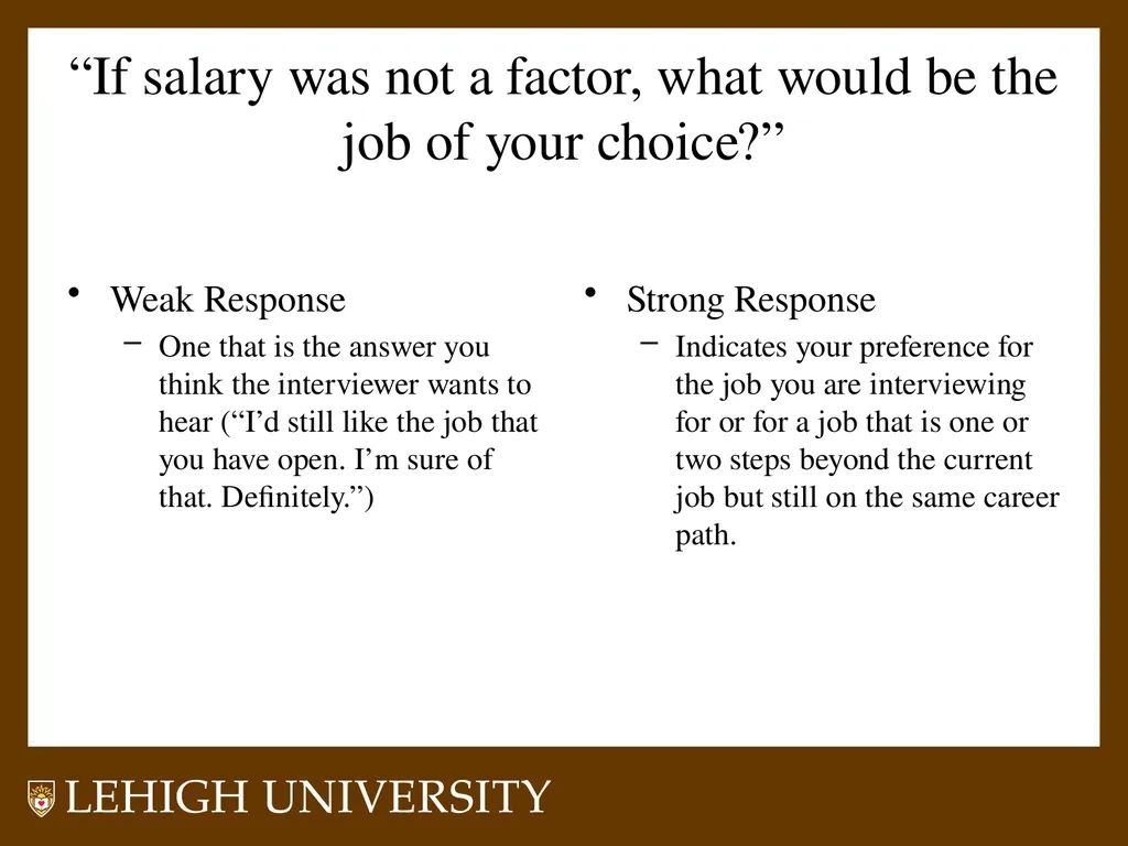 Some Common Interview Questions Exposed Lynn - slide 13 of 22