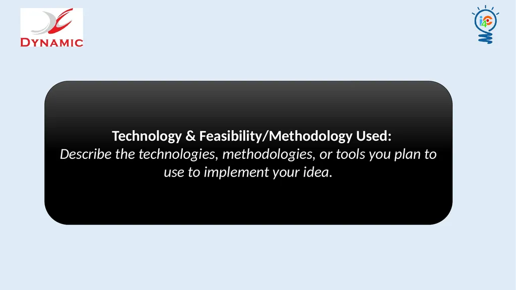 Dynamic Hackathon: Idea Submission Template - slide 8 of 11