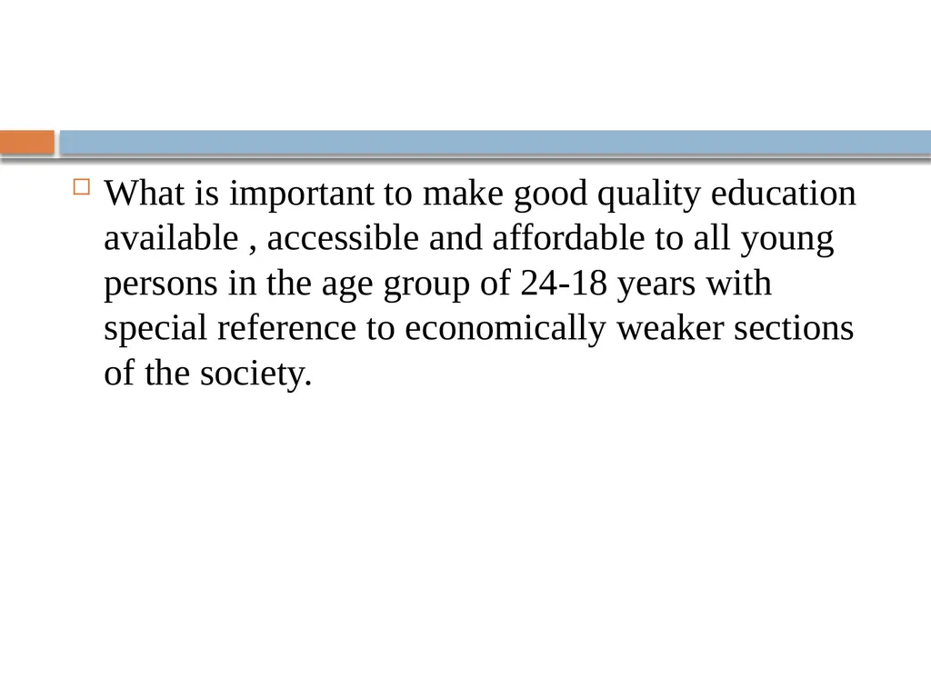 UNIVERSALISATION OF SECONDARY EDUCATION NAZIR - slide 15 of 20
