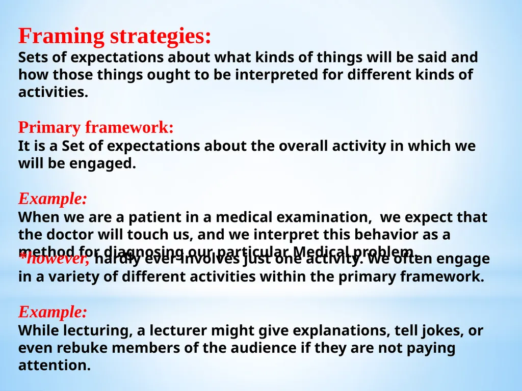 WHAT IS DISCOURSE ANALYSIS ? Discourse analysis - slide 20 of 23