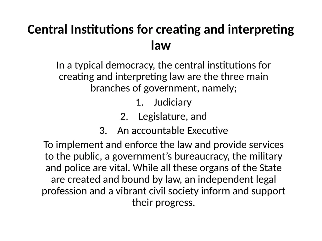 Social legislation “Laws are codified form of - slide 2 of 30