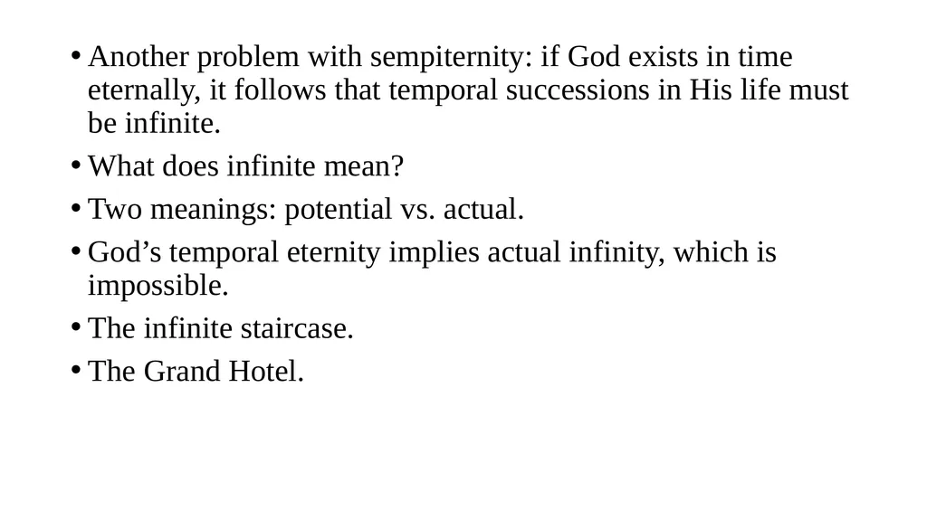 Some Issues Concerning God’s Nature and Attributes - slide 12 of 31