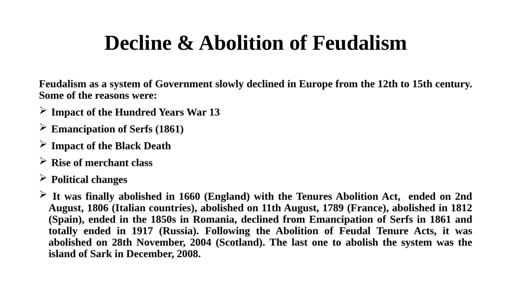 Economic Developments in Europe from 7th to 14th - slide 19 of 19