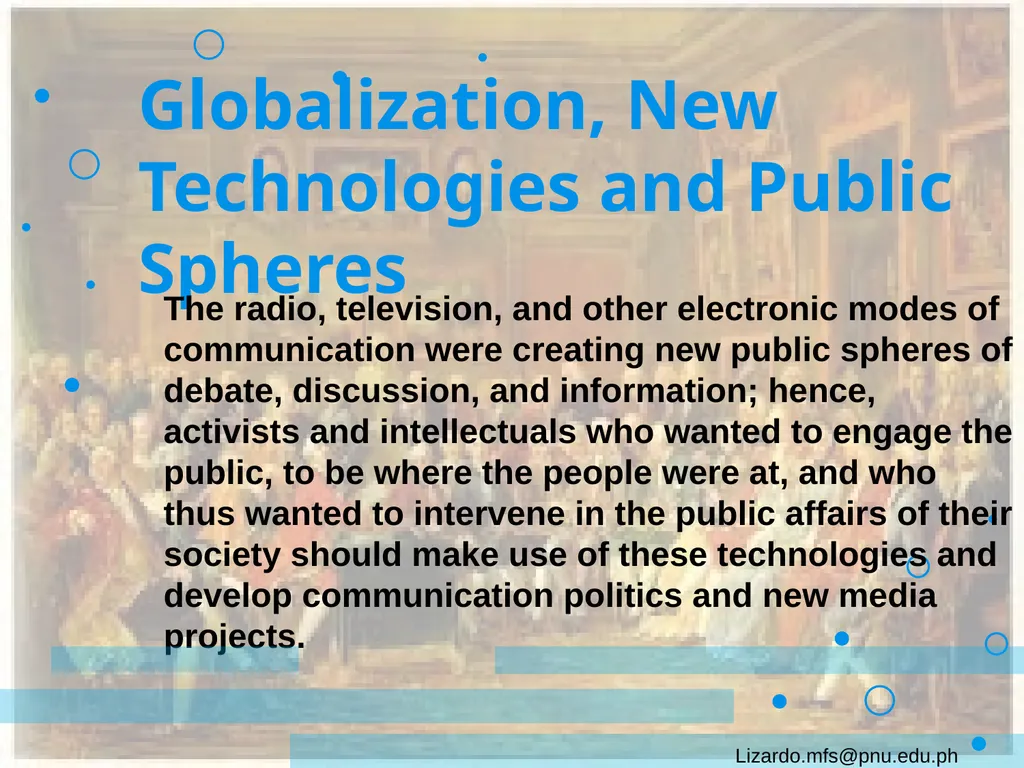 Habermas, the Public Sphere, and Democracy: A - slide 22 of 24