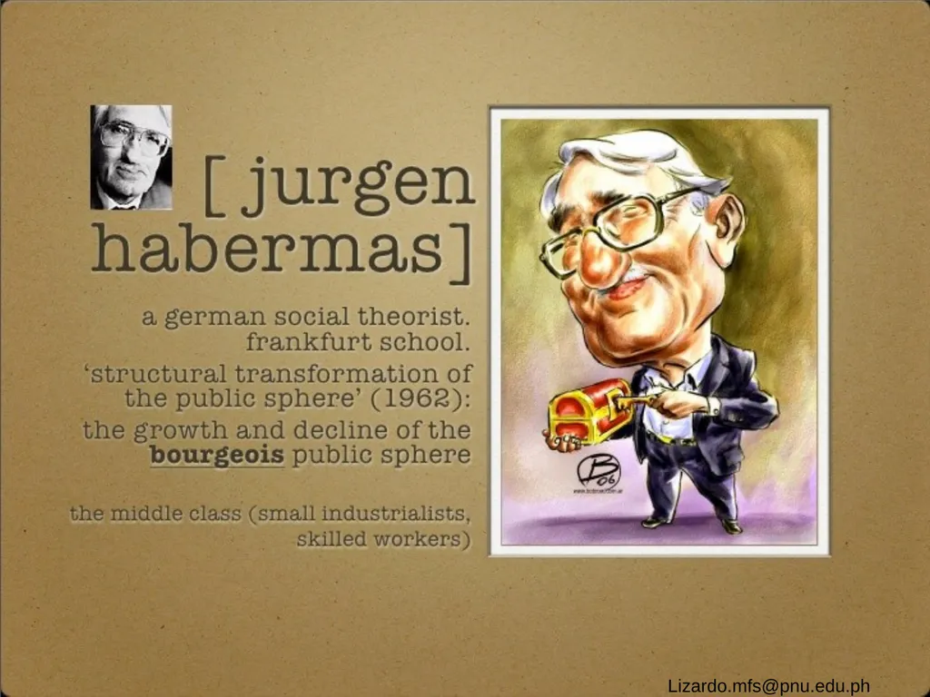 Habermas, the Public Sphere, and Democracy: A - slide 3 of 24