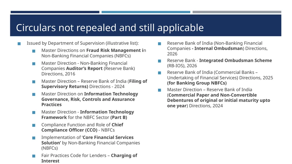 Type 1 NBFC exemption proposals Draft RBI - slide 24 of 25