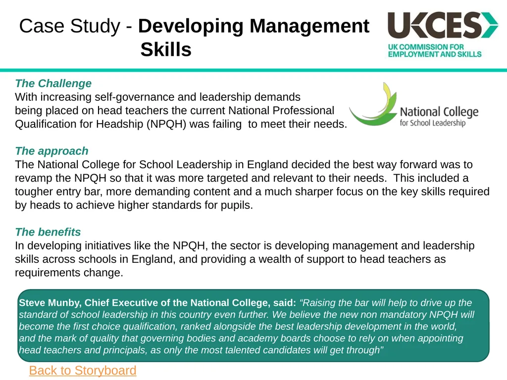 Sector Skills Insights: Education Introduction The - slide 9 of 16