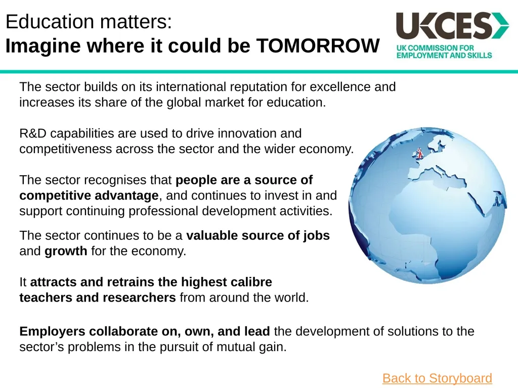 Sector Skills Insights: Education Introduction The - slide 7 of 16