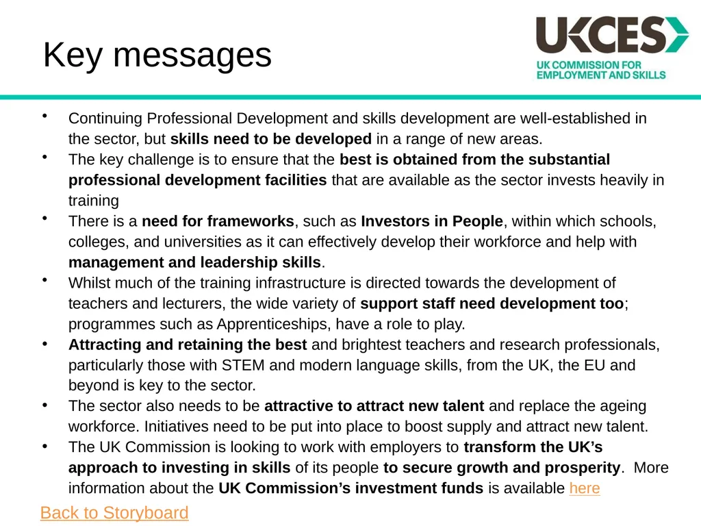 Sector Skills Insights: Education Introduction The - slide 16 of 16