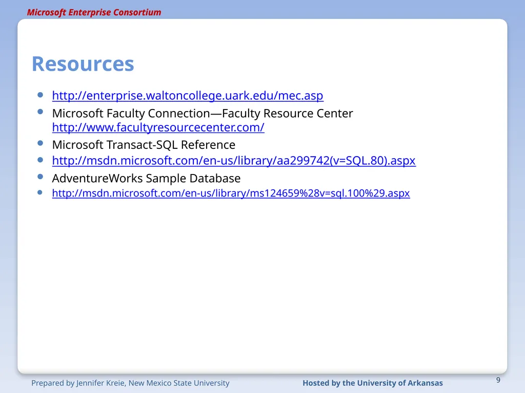 Advanced SQL Type II (Correlated) Subquery 1 - slide 9 of 9