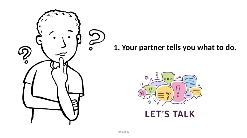 Gender Equality: Relationships I can talk about - slide 11 of 33