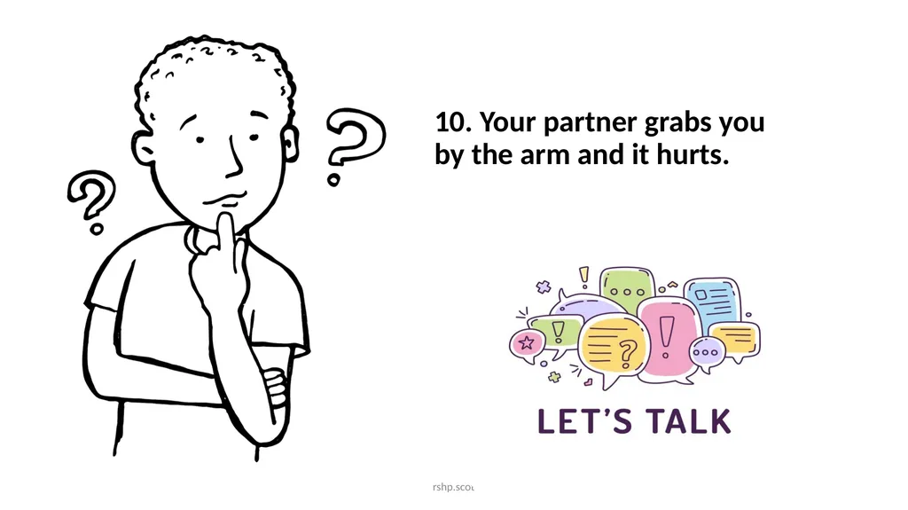 Gender Equality: Relationships I can talk about - slide 20 of 33