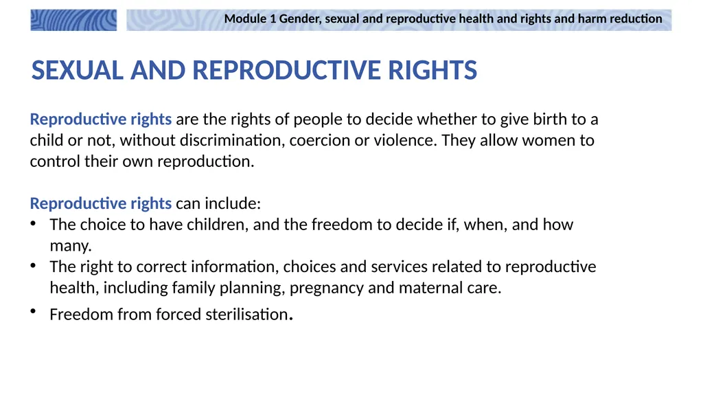 1 Module 1 Gender, sexual and reproductive health - slide 15 of 21