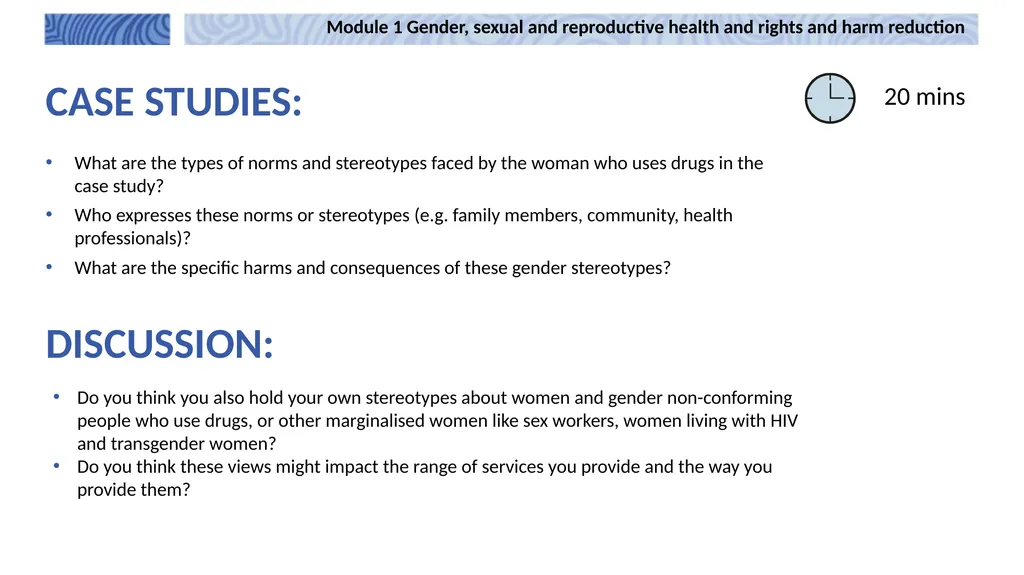 1 Module 1 Gender, sexual and reproductive health - slide 8 of 21