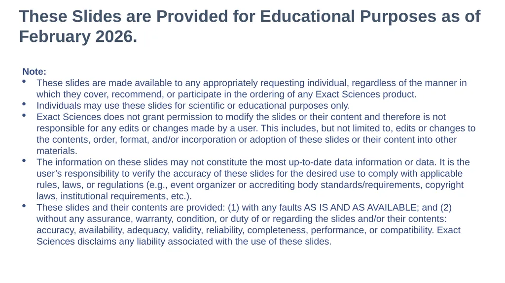 These Slides are Provided for Educational Purposes - slide 1 of 27