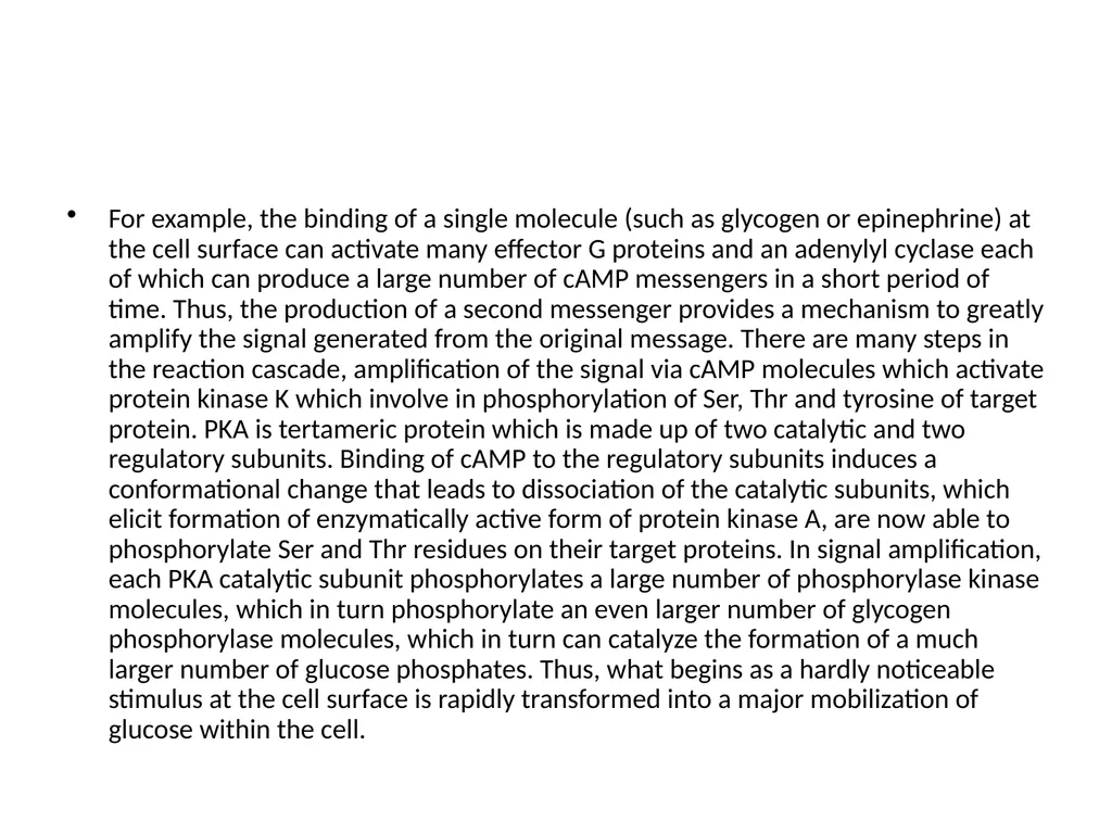 CELL SIGNALLING “Cell signalling is the process by - slide 18 of 19