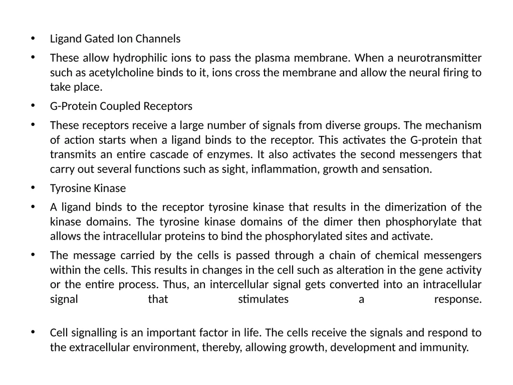 CELL SIGNALLING “Cell signalling is the process by - slide 3 of 19