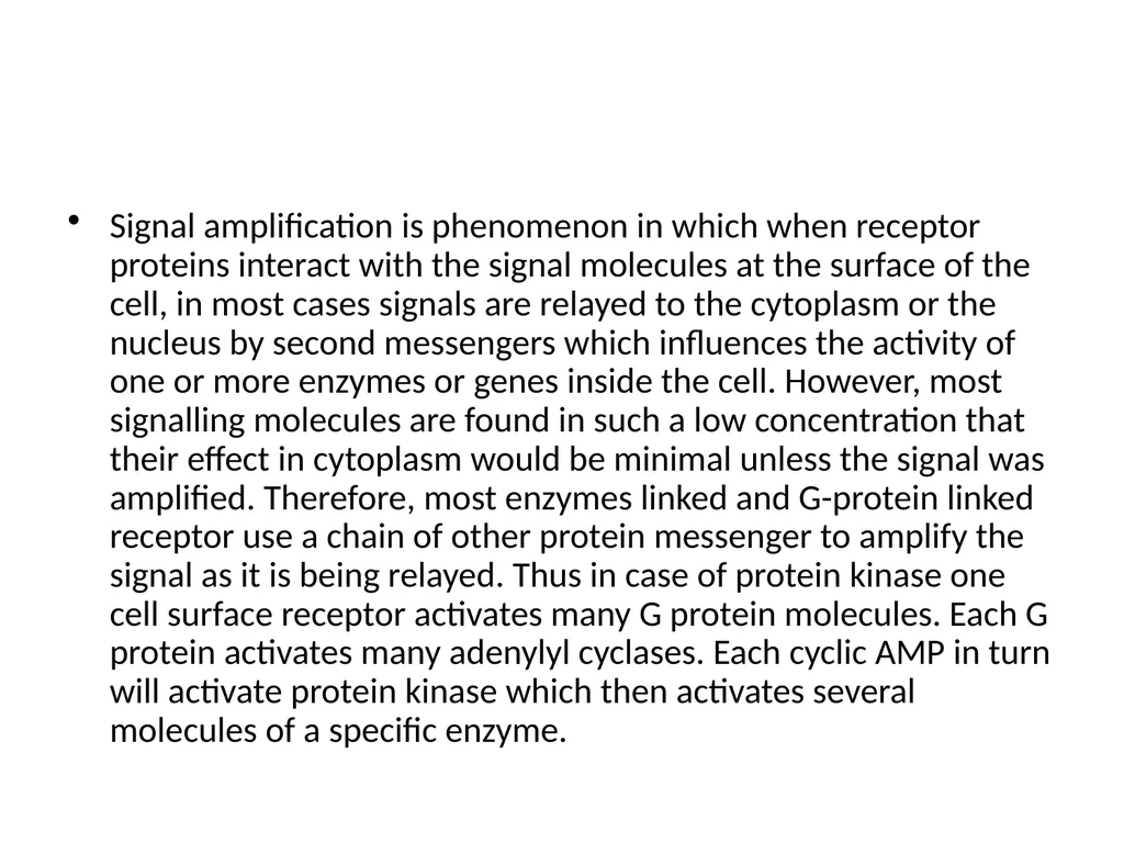 CELL SIGNALLING “Cell signalling is the process by - slide 17 of 19