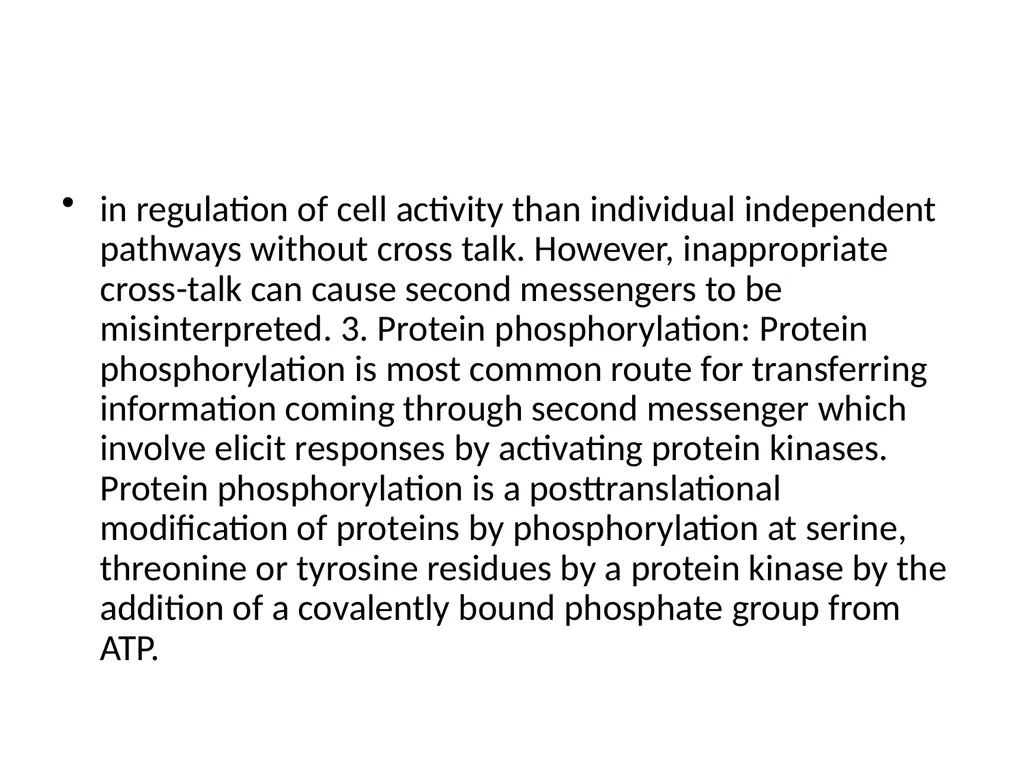 CELL SIGNALLING “Cell signalling is the process by - slide 14 of 19