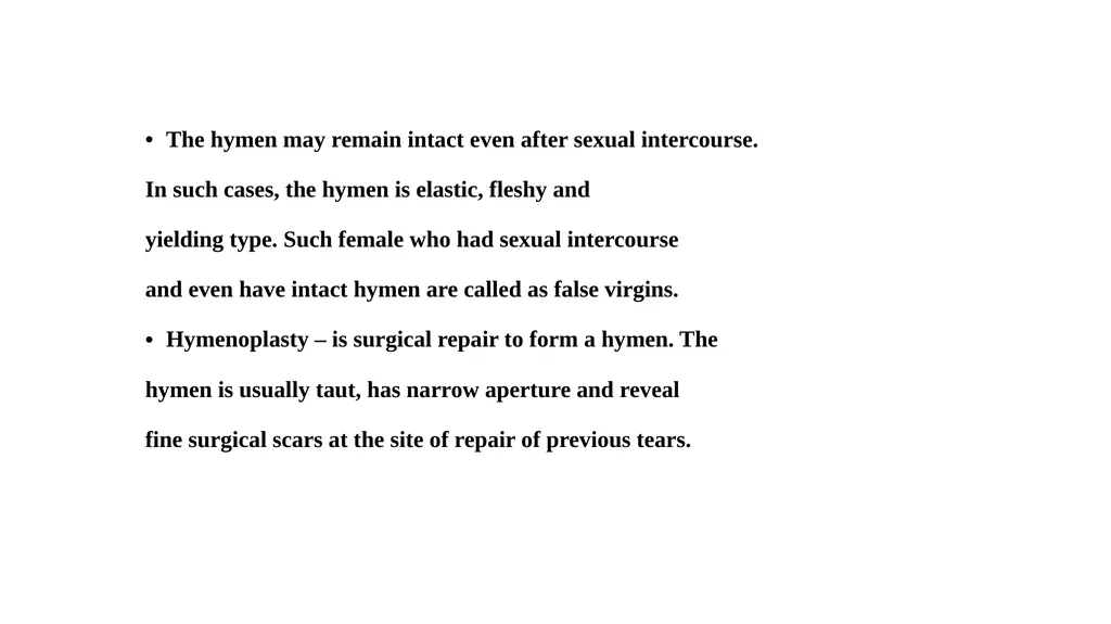 Virginity Medicolegal Importance A. Civil cases 1. - slide 11 of 17