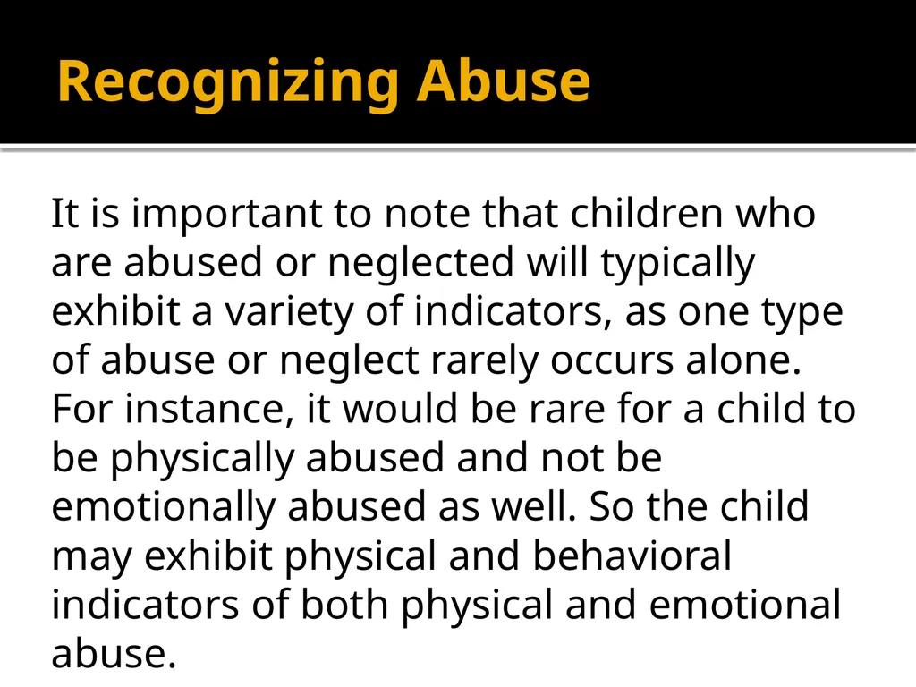 Mandatory Reporter Training for Camp Staff Working - slide 29 of 41