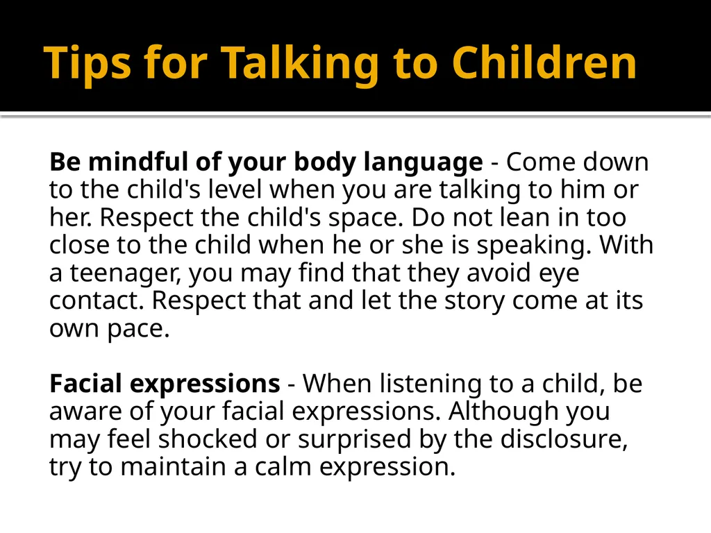 Mandatory Reporter Training for Camp Staff Working - slide 32 of 41
