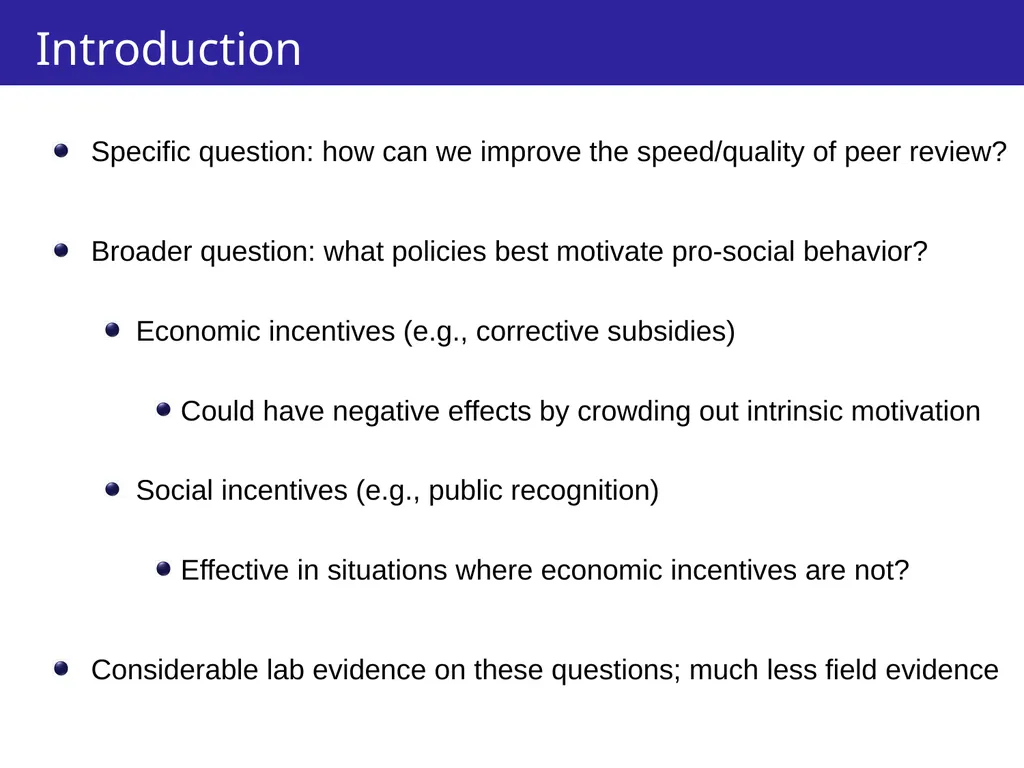 How can We Increase Pro-Social Behavior? An - slide 2 of 41