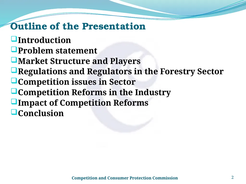 COMPETITION & CONSUMER PROTECTION COMMISSION - slide 2 of 12