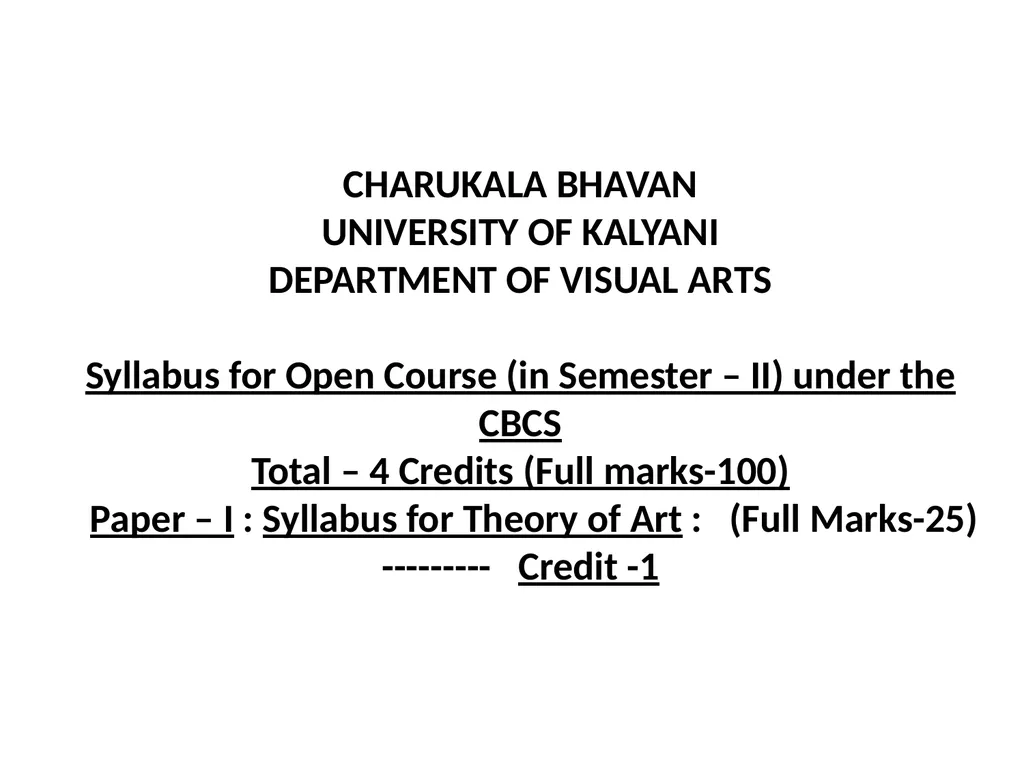 Faculty of Education University of Kalyani - slide 8 of 9