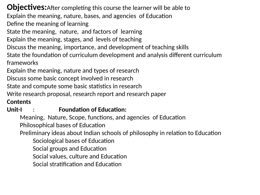 Faculty of Education University of Kalyani - slide 3 of 9