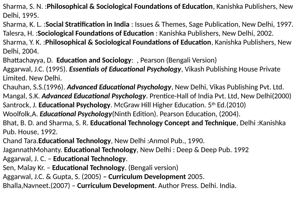 Faculty of Education University of Kalyani - slide 6 of 9