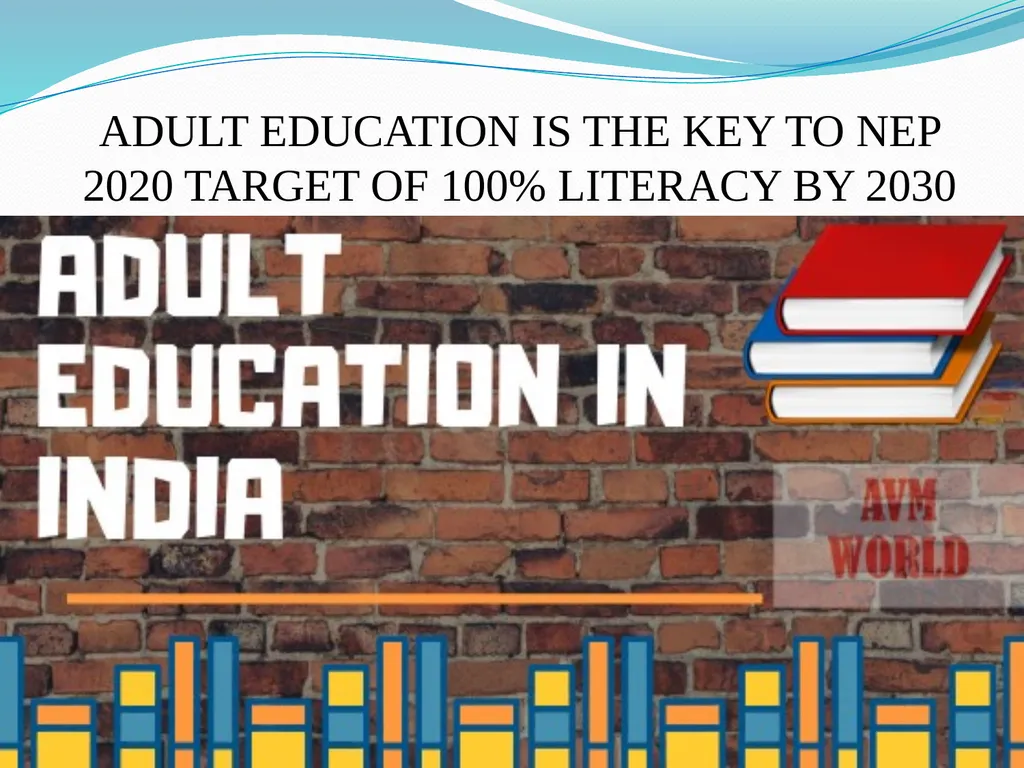 Communication Material on Adult Education & - slide 2 of 9