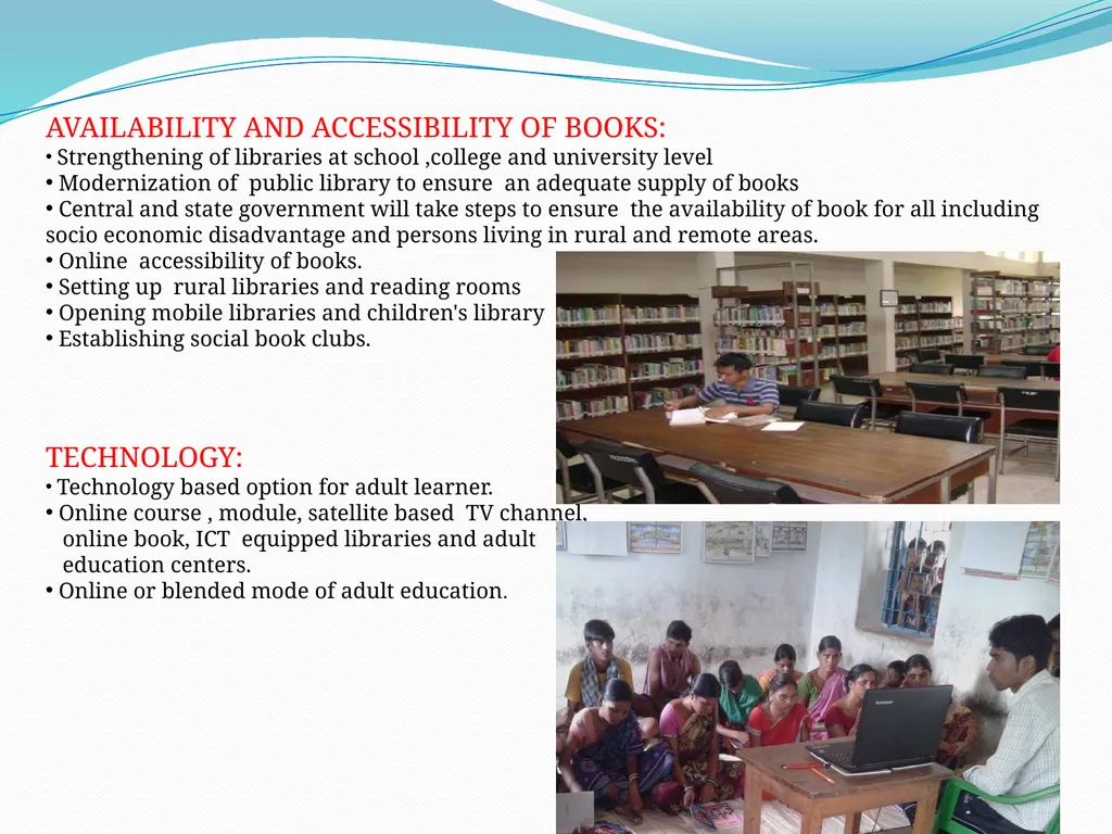 Communication Material on Adult Education & - slide 9 of 9