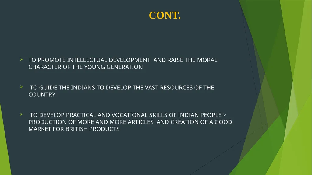 WOOD’S DESPATCH PREPARED BY SUMANA METYA - slide 9 of 29
