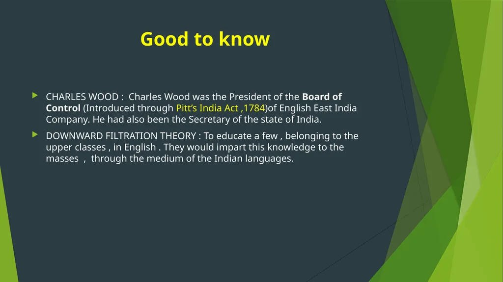WOOD’S DESPATCH PREPARED BY SUMANA METYA - slide 27 of 29