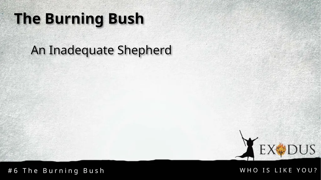 WHO IS LIKE YOU? The Burning Bush #6 The Burning - slide 3 of 12