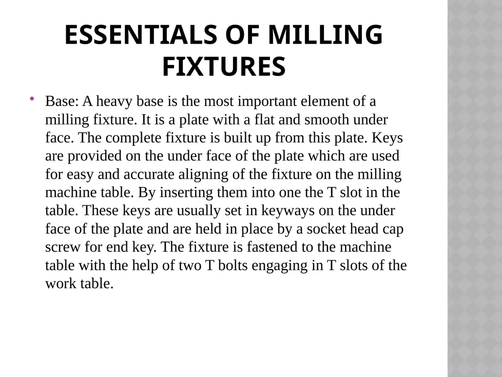 Unit NO 6 JIGS & FIXTURES introduction The - slide 29 of 35