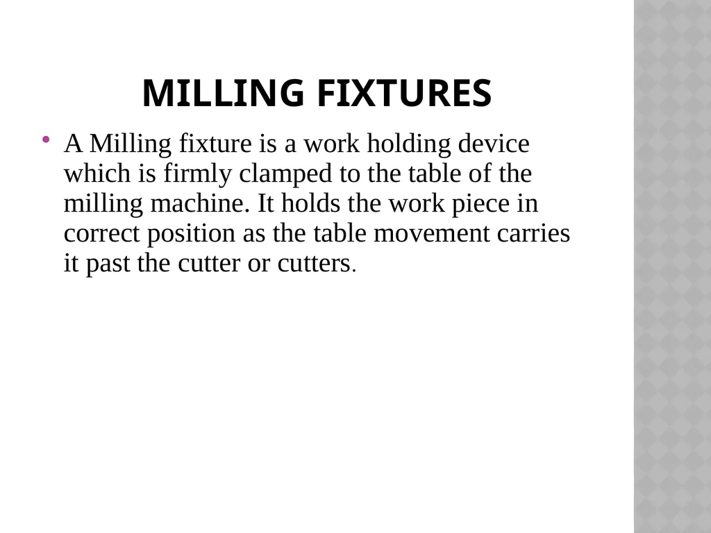 Unit NO 6 JIGS & FIXTURES introduction The - slide 28 of 35