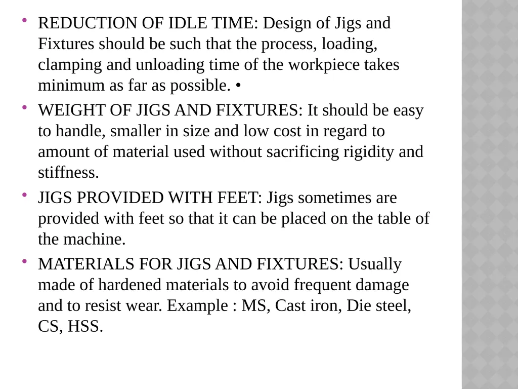 Unit NO 6 JIGS & FIXTURES introduction The - slide 16 of 35