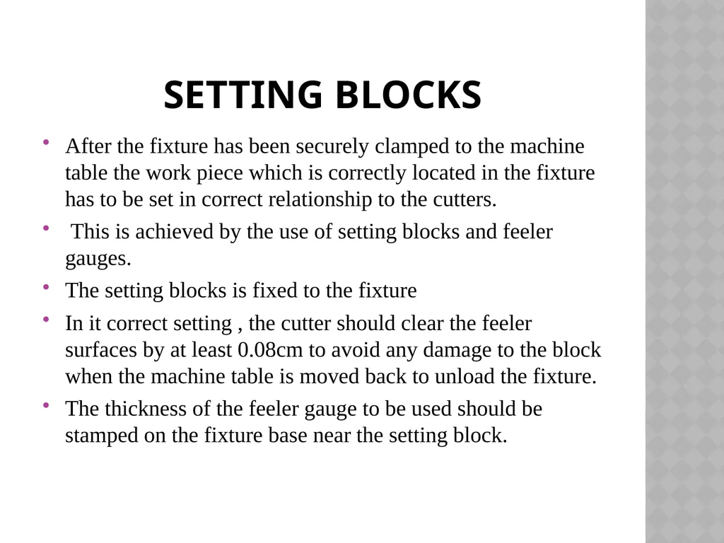 Unit NO 6 JIGS & FIXTURES introduction The - slide 31 of 35