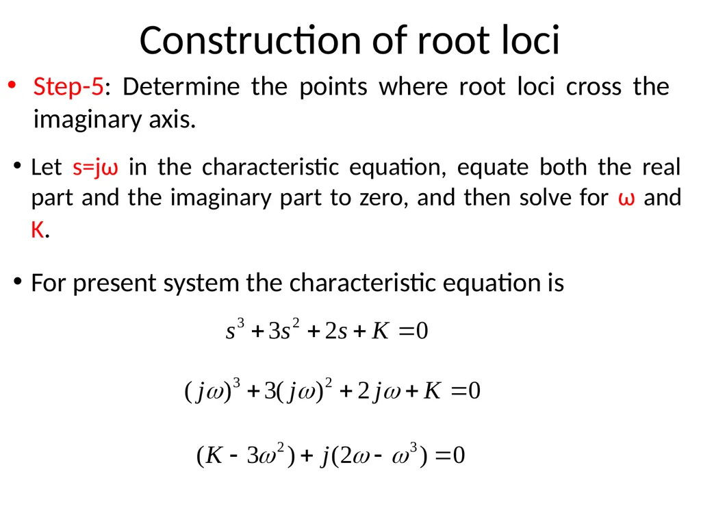 Digital and Non-Linear Control Root Locus Outline - slide 34 of 41