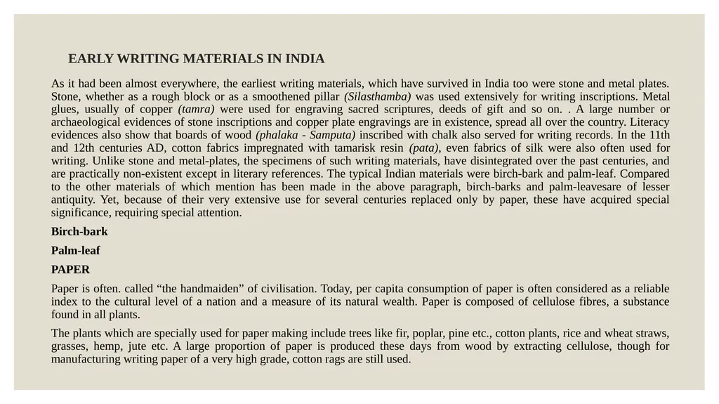 MLIS/1/CT/02 Unit 1: Preservation and conservation - slide 10 of 14