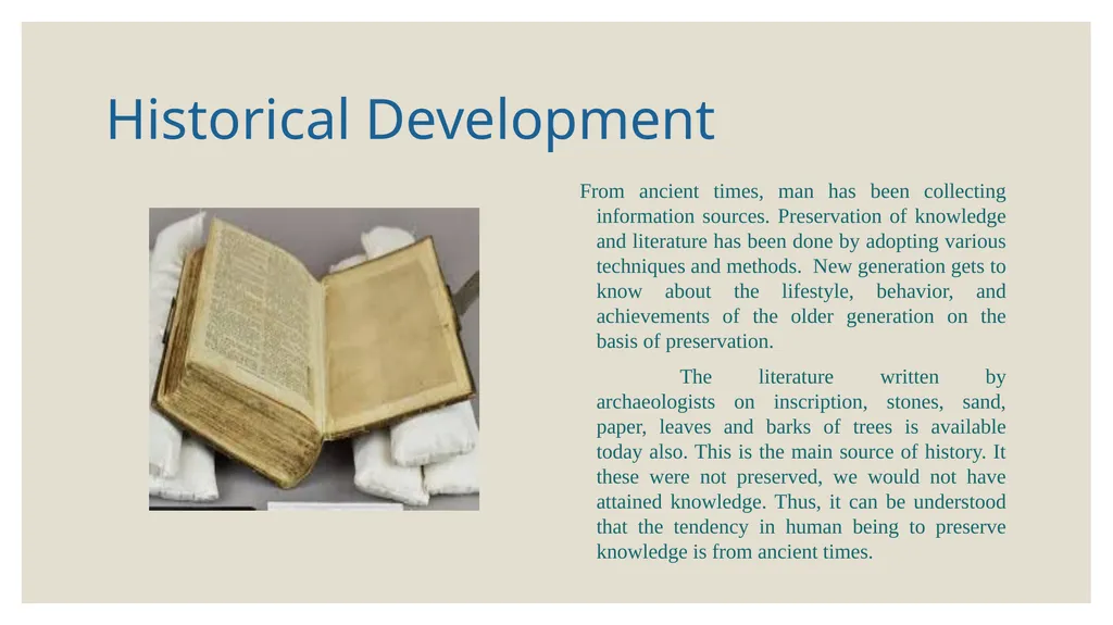MLIS/1/CT/02 Unit 1: Preservation and conservation - slide 4 of 14