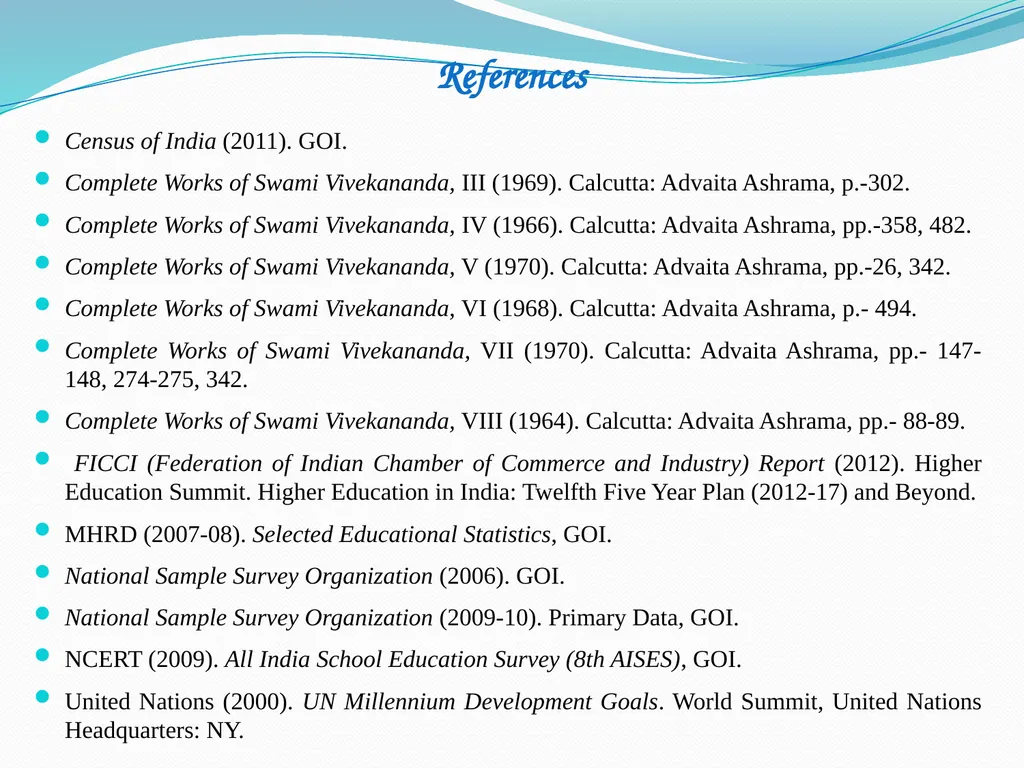 Vivekananda’s Vision of Education for Women and - slide 11 of 12