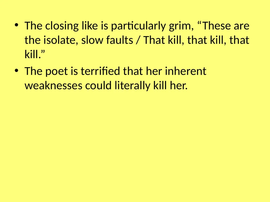Sylvia Plath Elm ‘Elm’ is a complex, even - slide 13 of 13